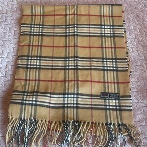 V. Fraas Men’s Plaid Cashmink Scarf - OSFM
